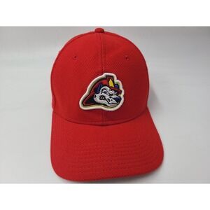 Peoria Chiefs New Era 39Thirty Flex Fitted M-L Hat Cap MiLB Logo Baseball Red